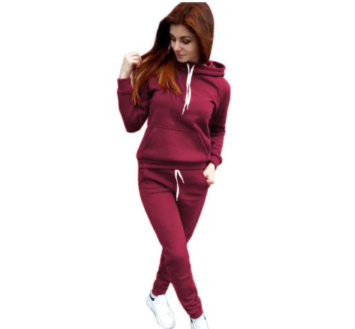 Casual Wear, Hoodie Two-Piece Set